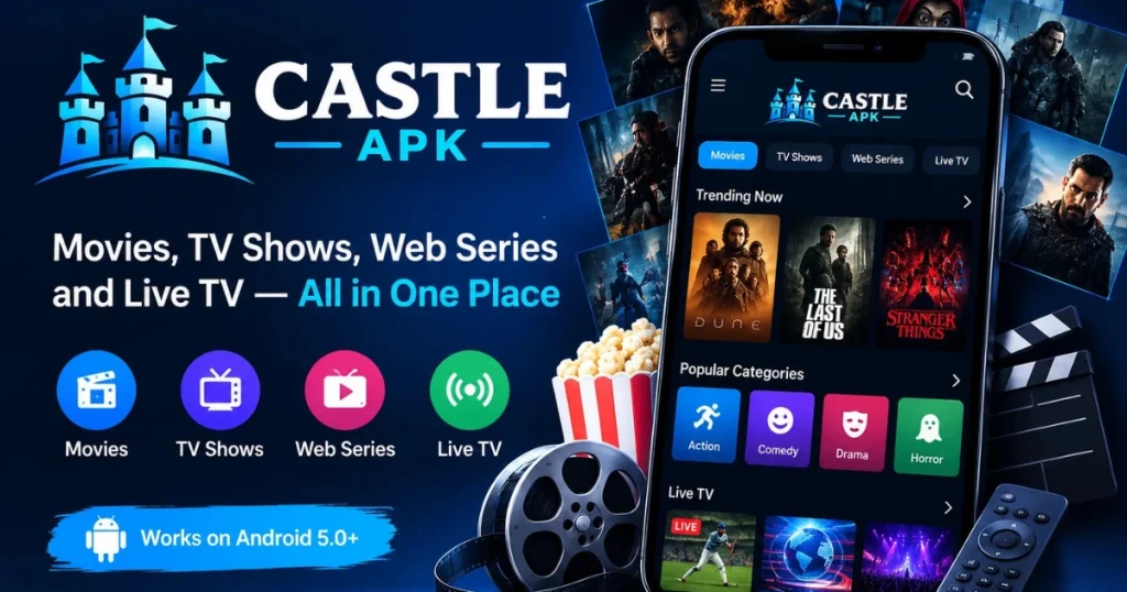 Castle Apk 2 Castle Apk movies, TV shows, web series, and live TV